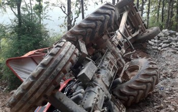 बैतडीमा ट्याक्टर दुर्घटना 